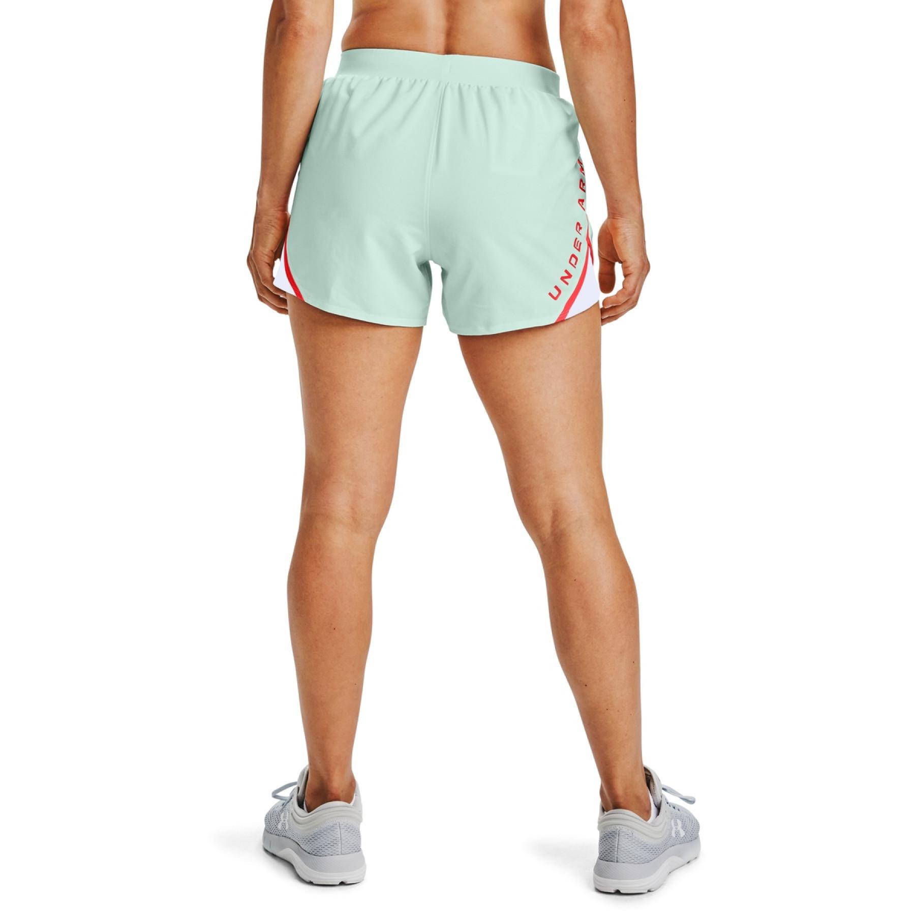 Pantalones Cortos Mujer Under Armour Fly by 2.0 Stunner Short 