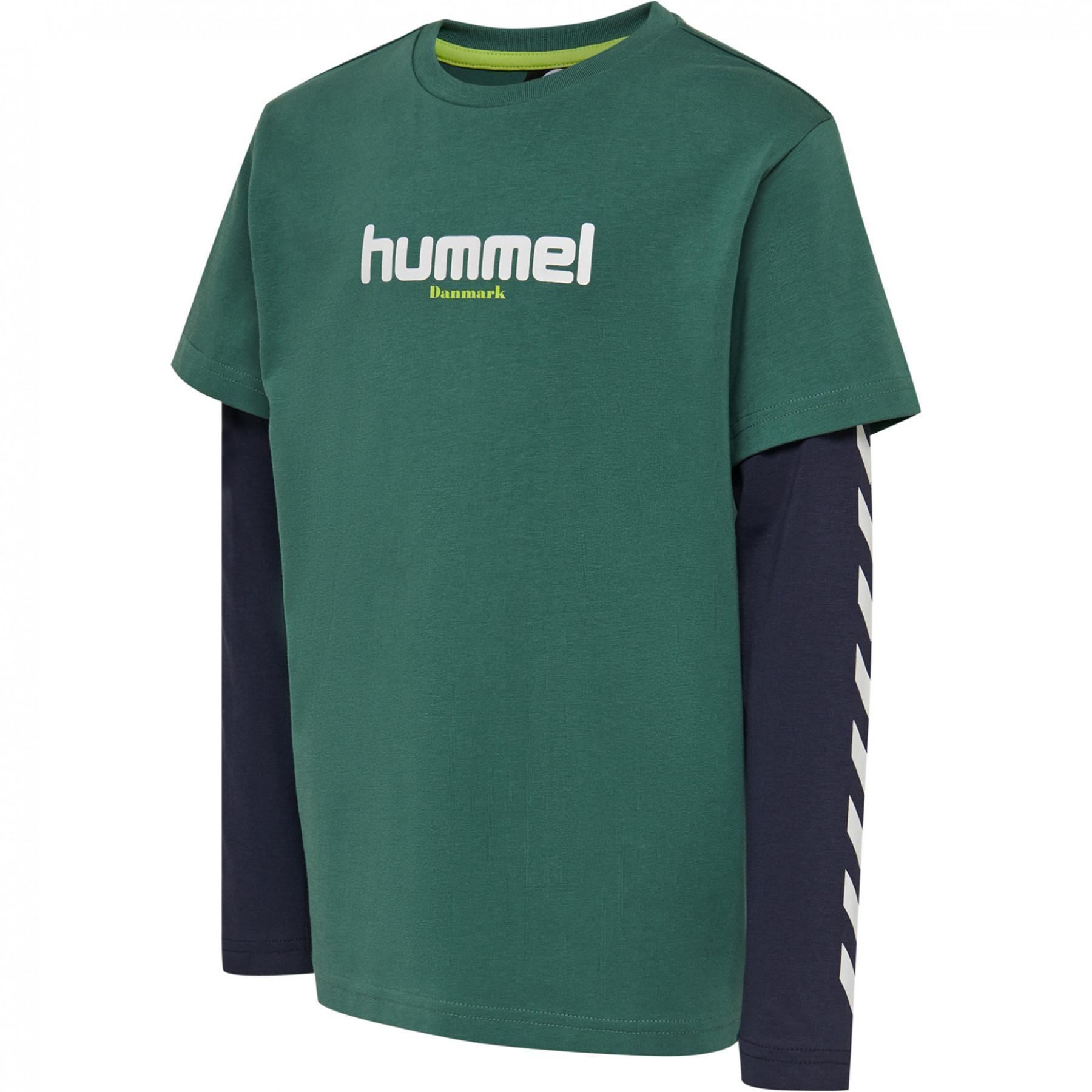 Camiseta manga larga niño Hummel hmlhikaro