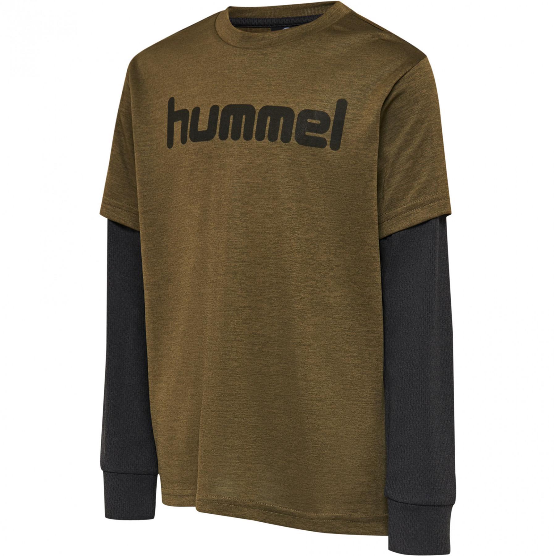 Camiseta manga larga niño Hummel hmldylan