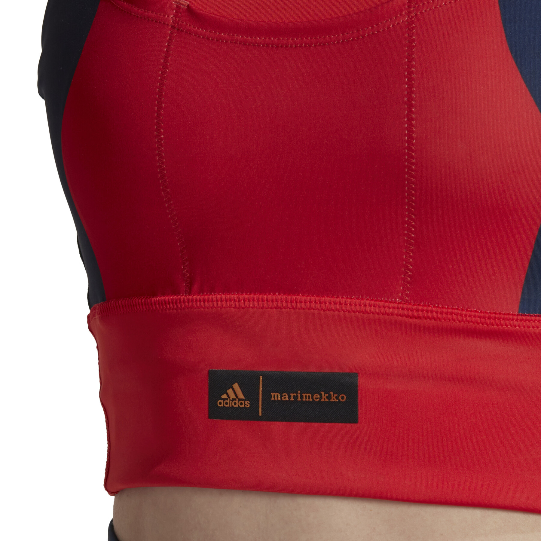 Sujetador de bolsillo de soporte medio para mujer adidas Marimekko