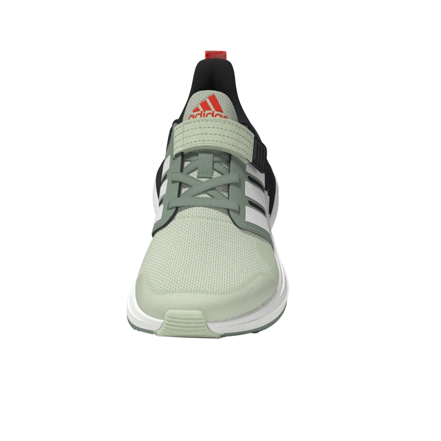 Zapatos de running correa superior de encaje elástico niño adidas Rapidasport Bounce