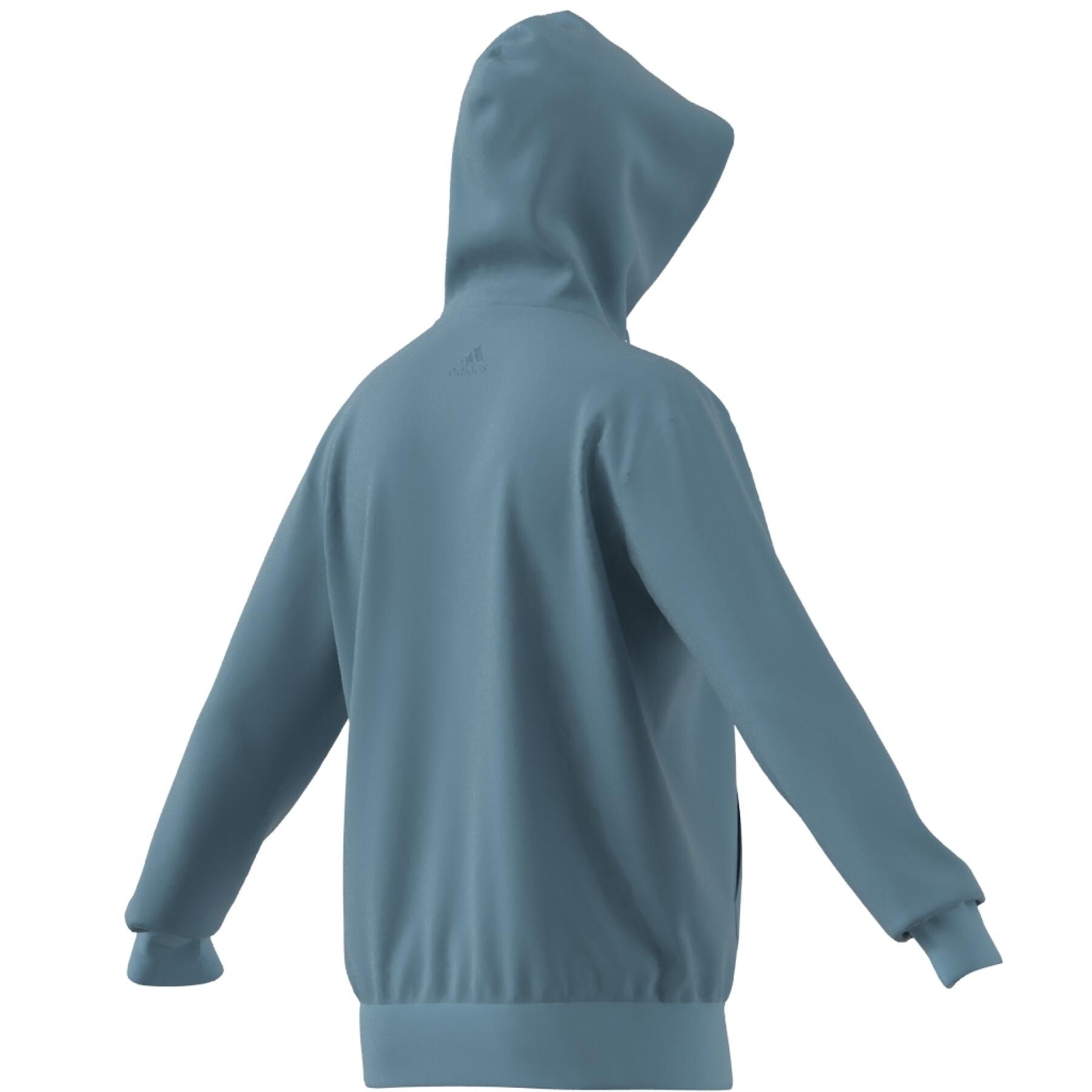 Sweatshirt polar con capucha adidas Essentials Big Logo