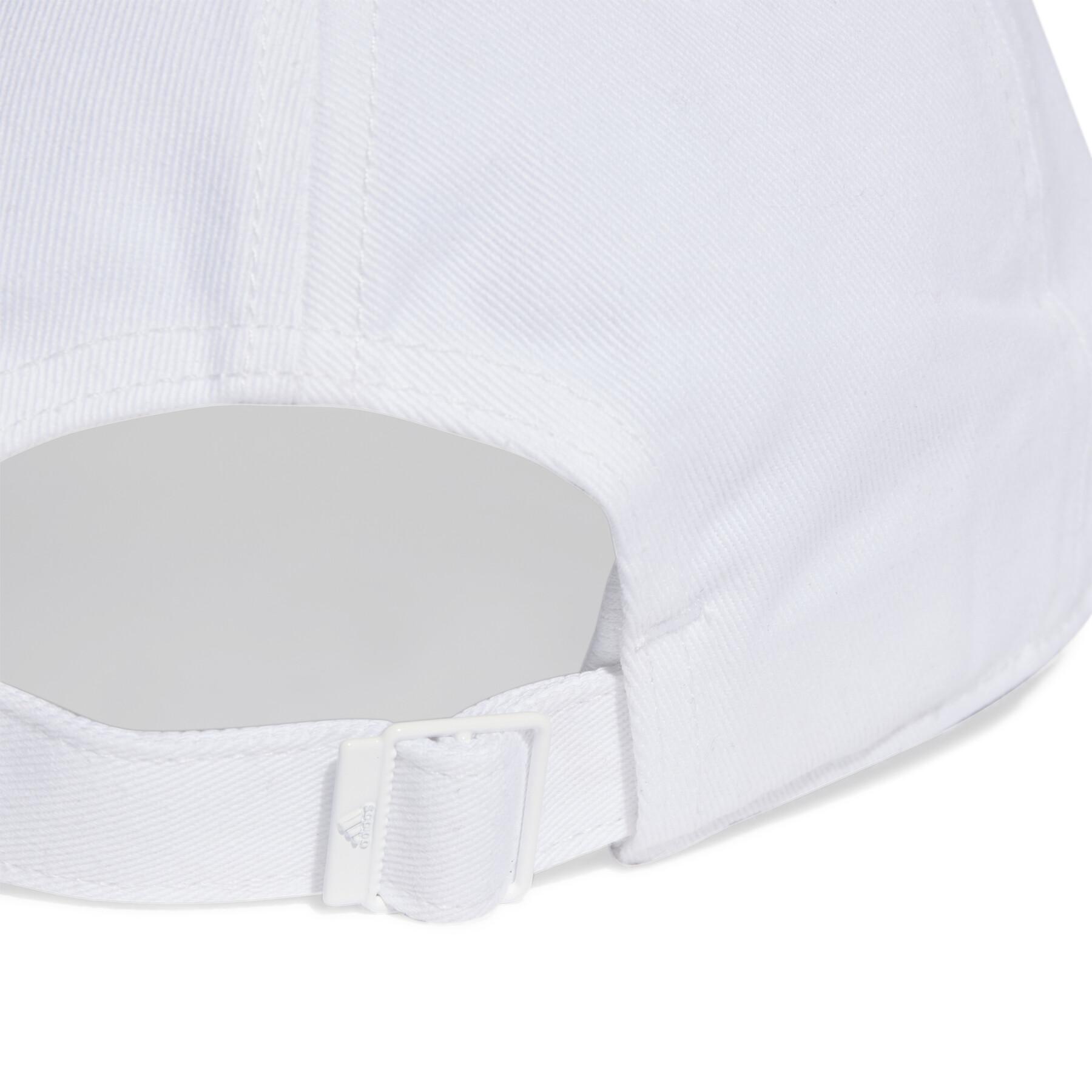 Gorra infantil de sarga de algodón adidas 3-Stripes