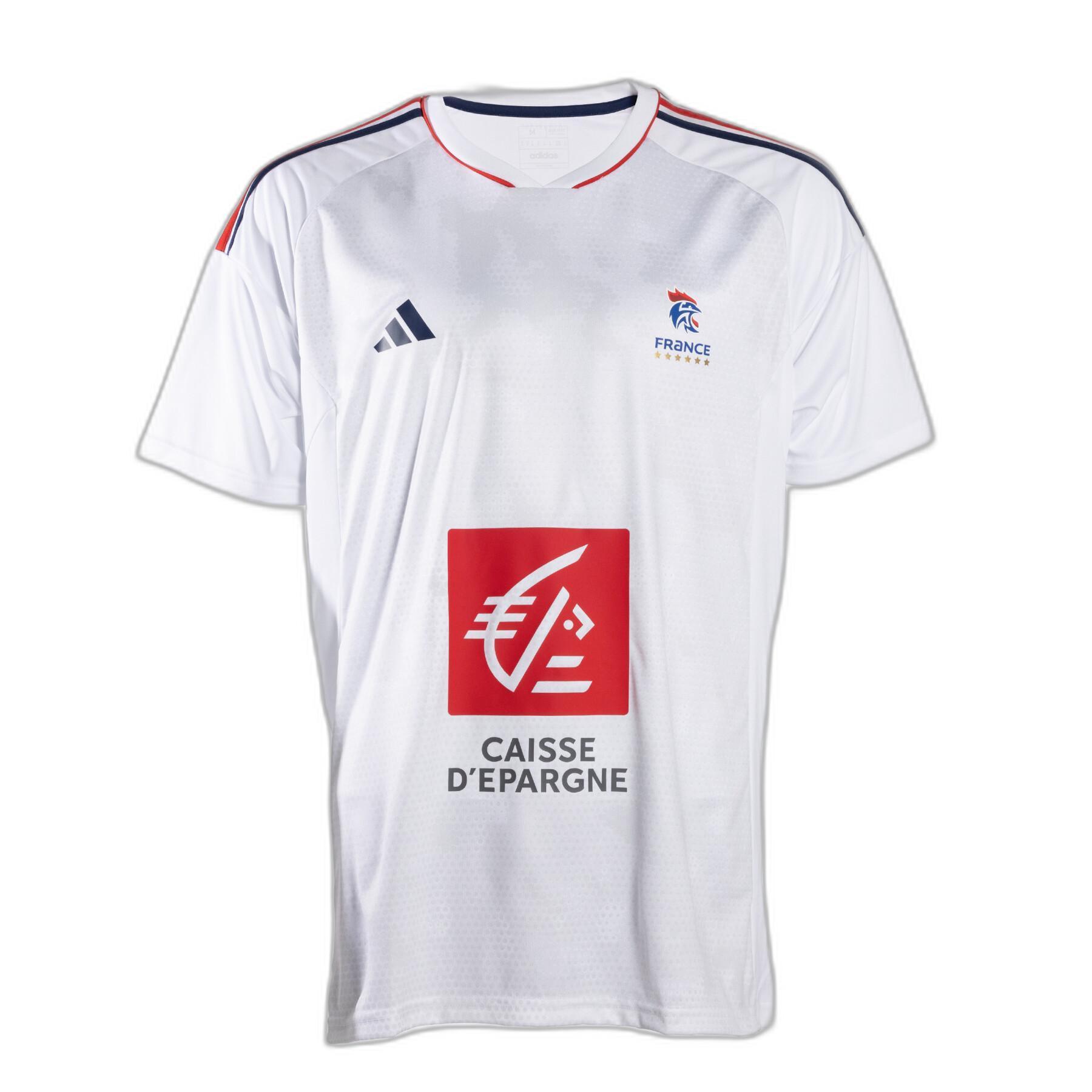 Camiseta segunda equipación oficial de la selección Franciasa 2023/24