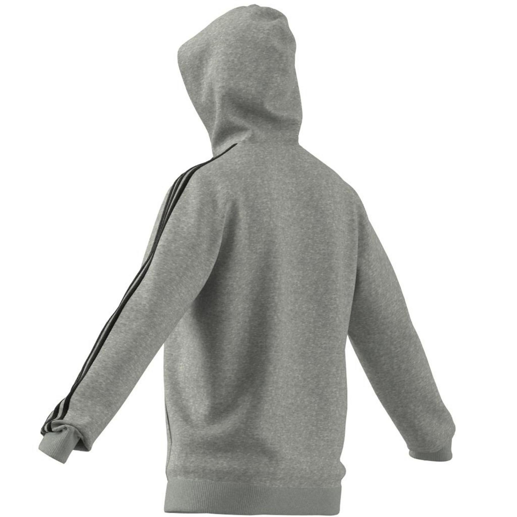 Sudadera con capucha adidas Essentials Fleece 3-Bandes