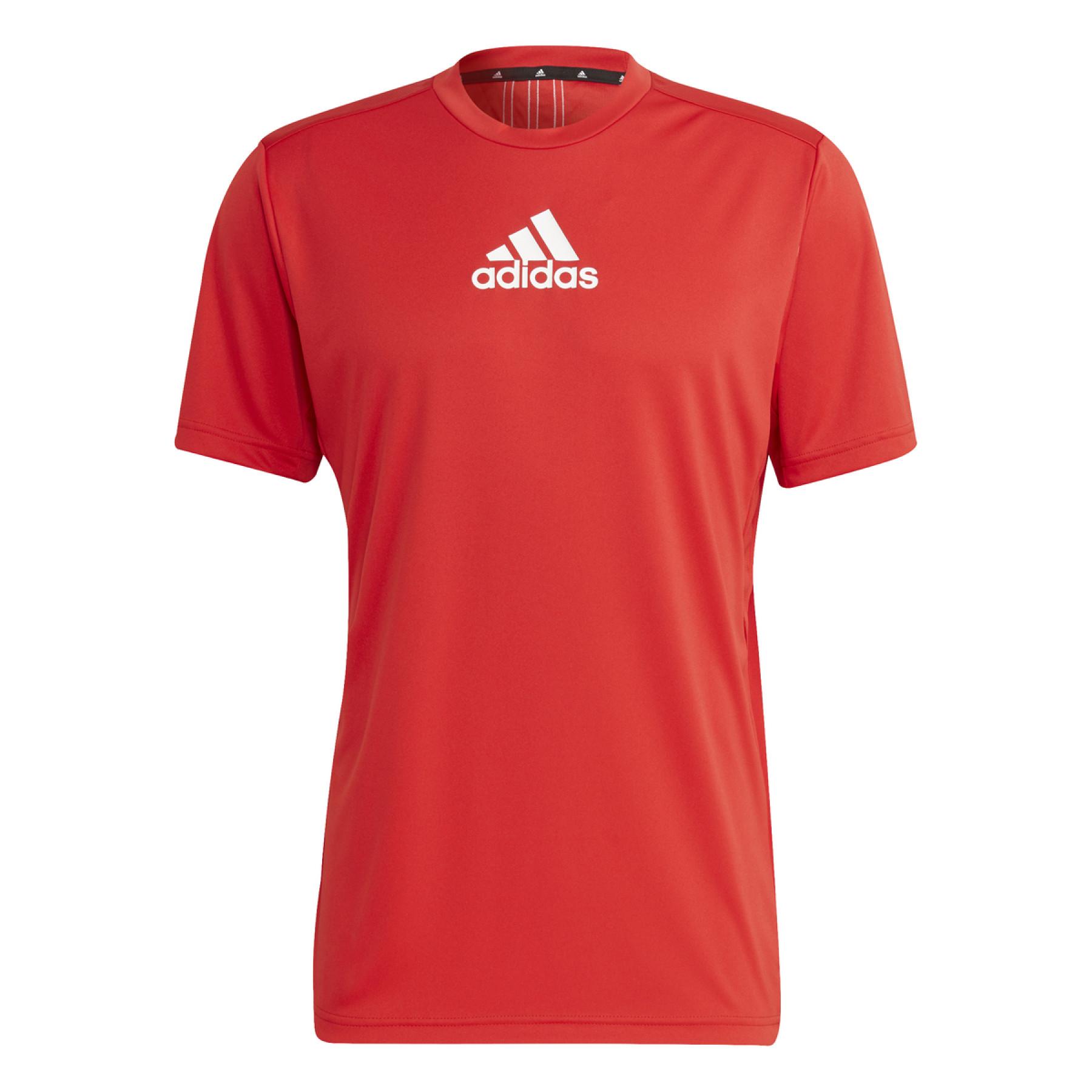 Camiseta adidas Primeblue Designed To Move Sport 3-Bandes