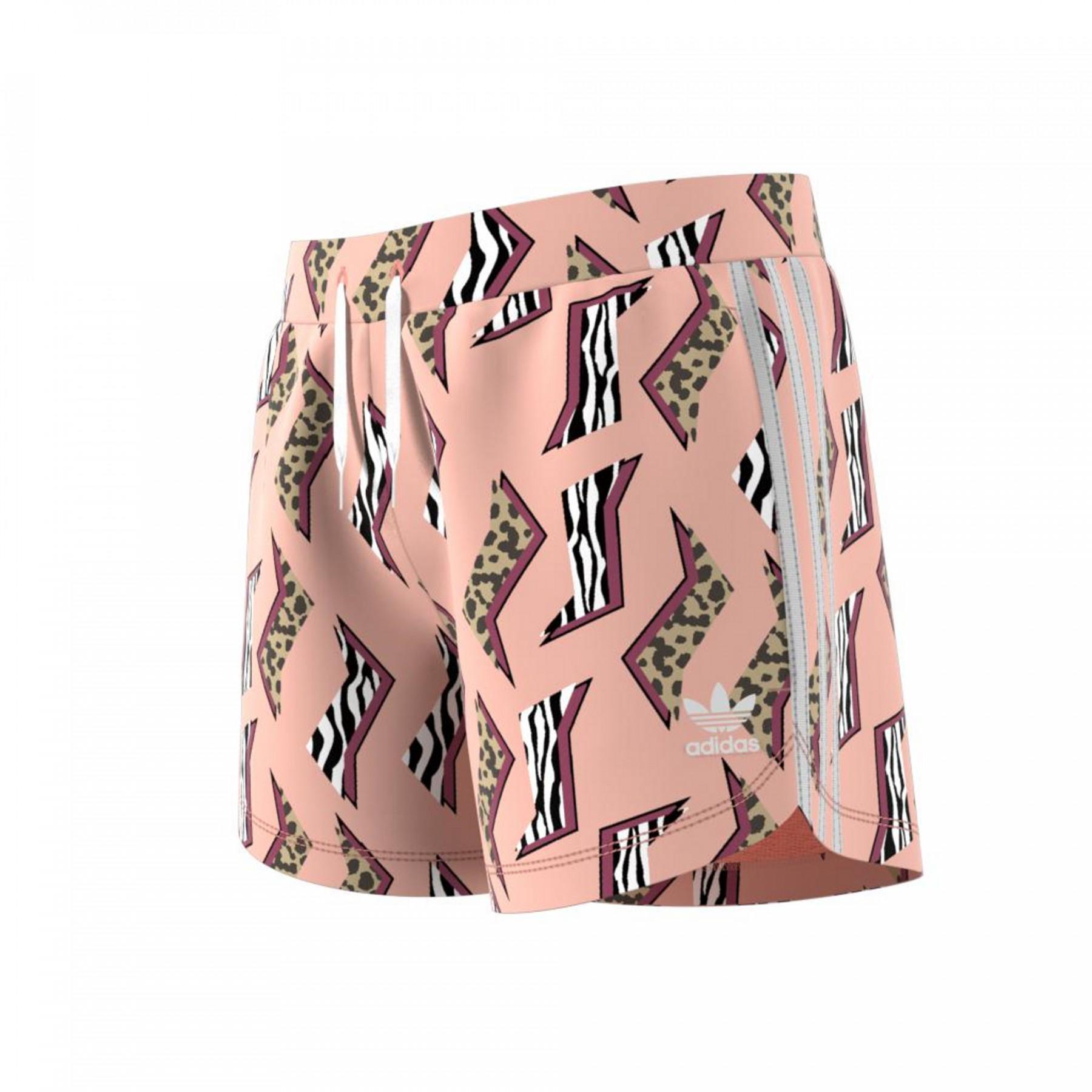 Pantalones cortos para niñas adidas Originals All-over Prints