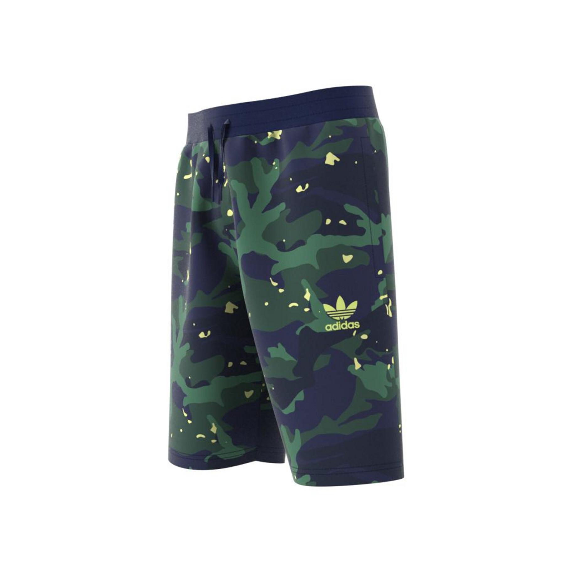 Pantalones cortos para niños adidas Originals Allover Camo-Print