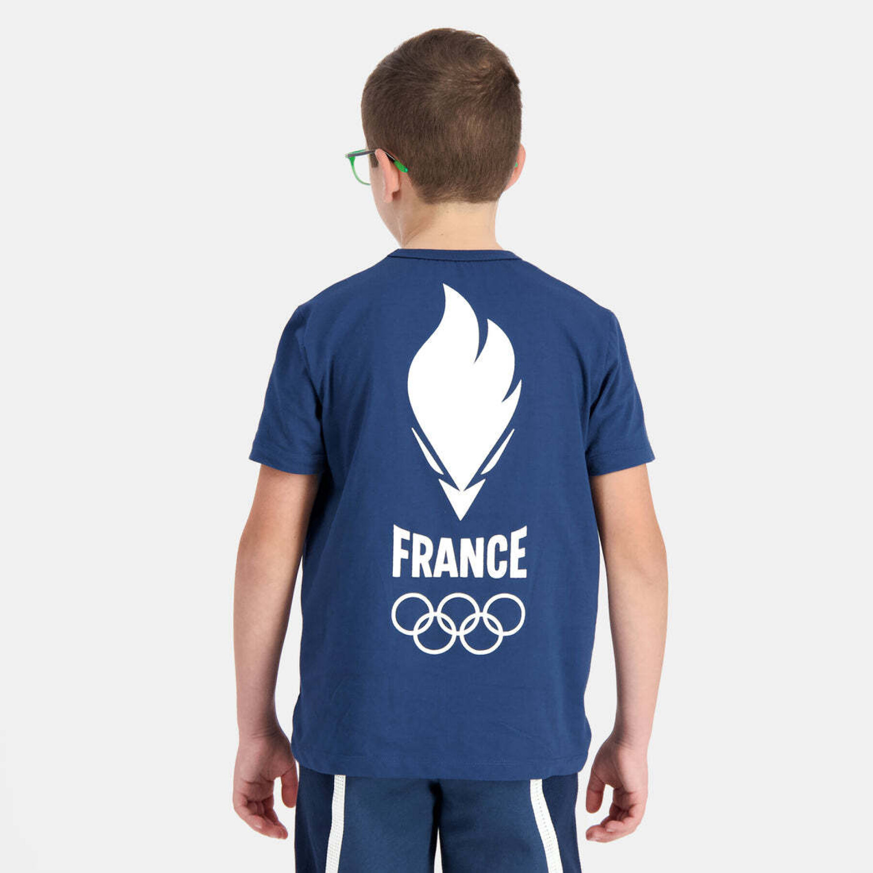 Camiseta infantil Le Coq Sportif Paris 2024