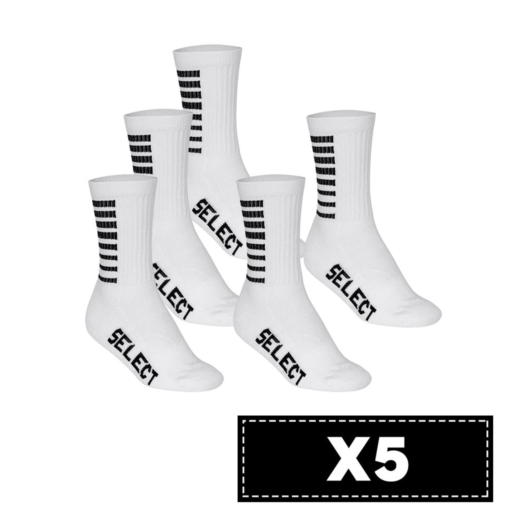 Lote de 5 pares de calcetines Select Basic