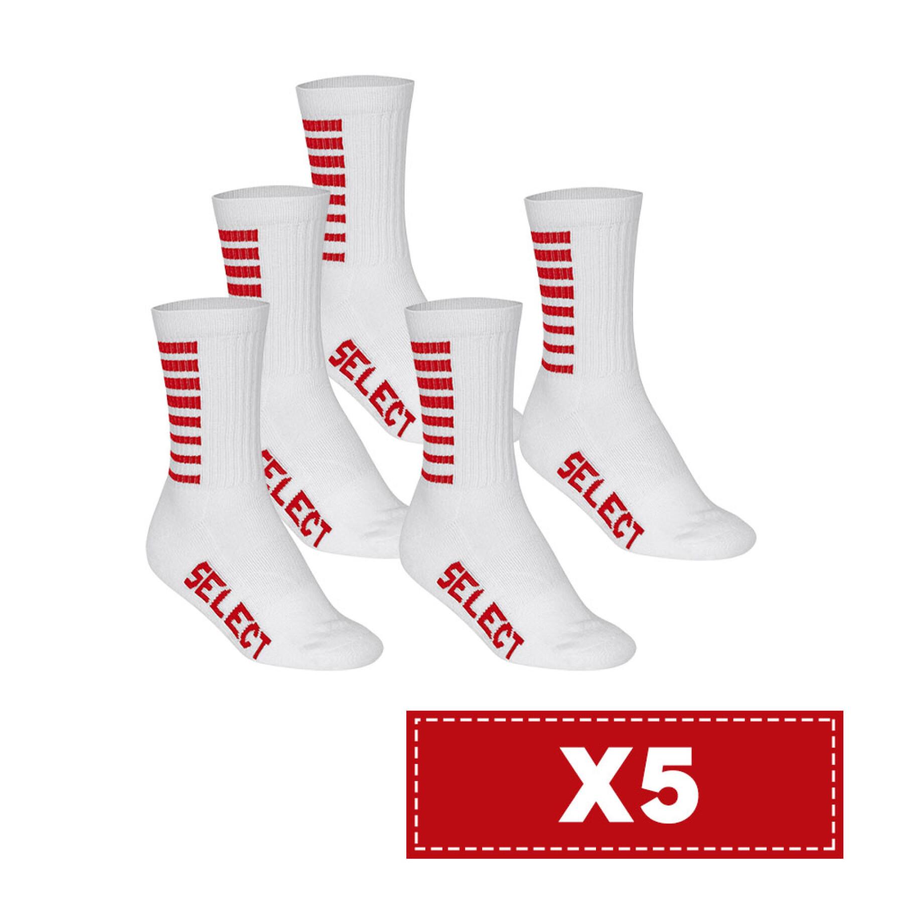 Paquete de 10 pares de calcetines Select Basic