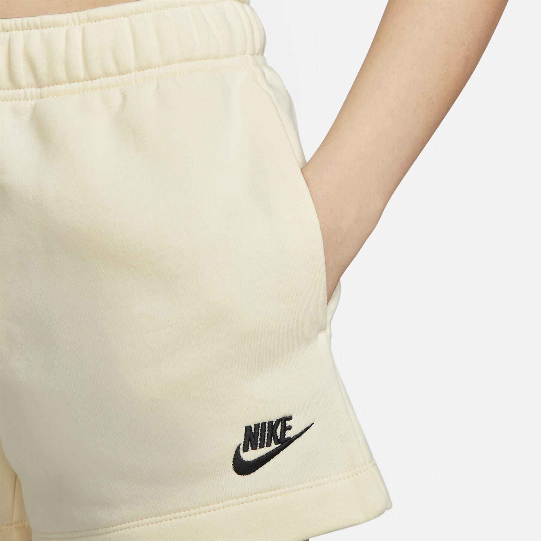 Pantalones cortos de mujer Nike Club Fleece