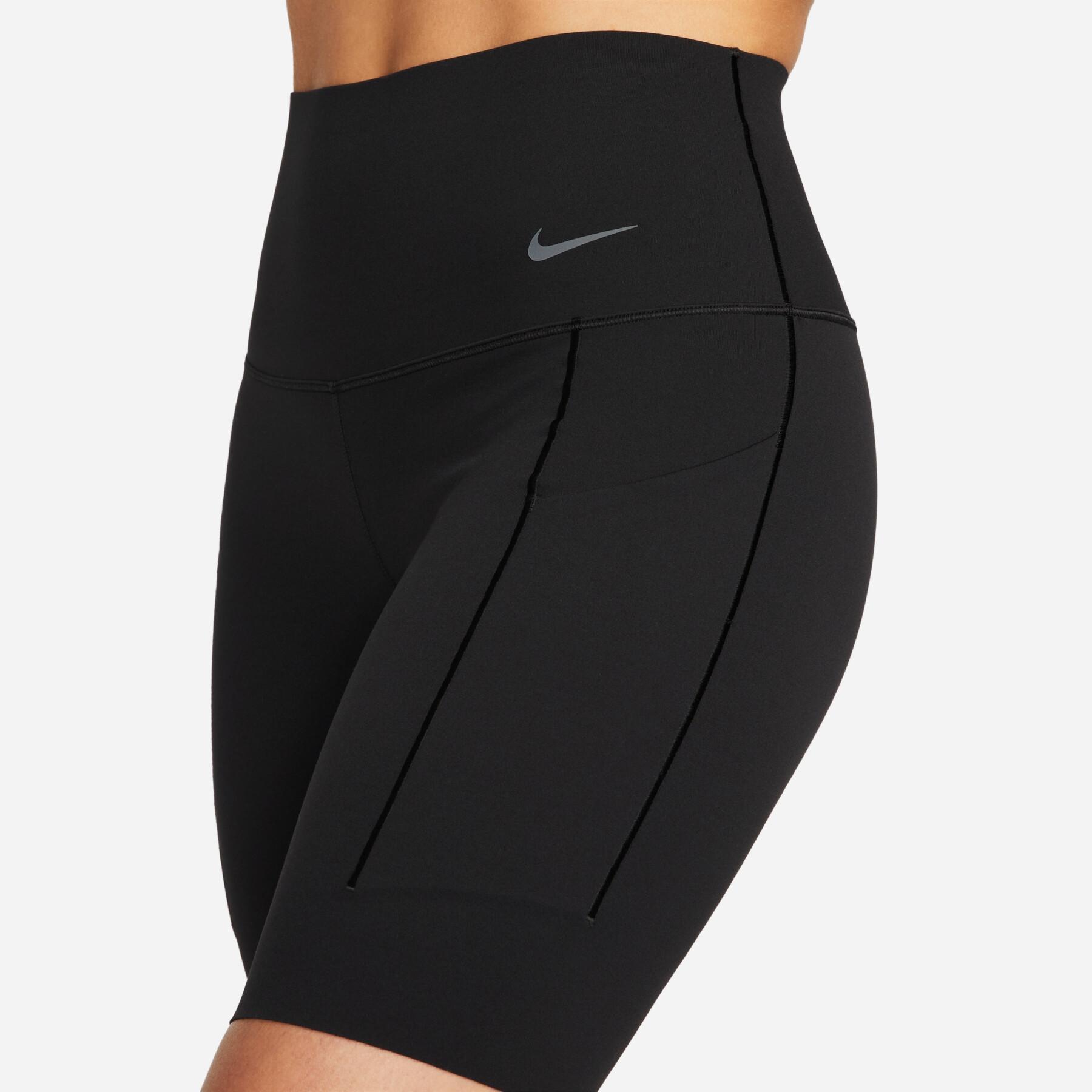 Pantalones cortos de cintura alta para mujer Nike Dri-FIT Universa 8 "
