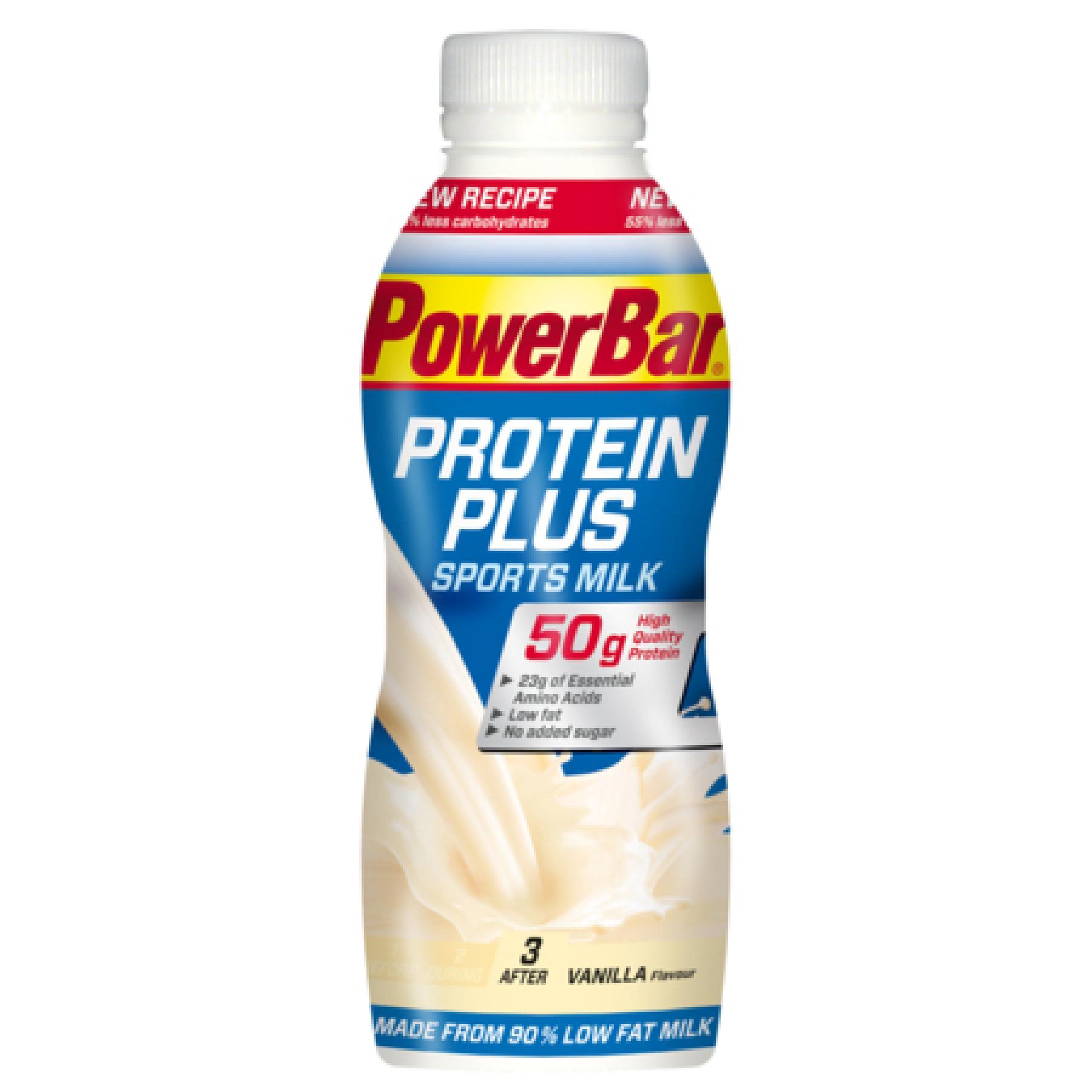Beber PowerBar ProteinPlus Sports Milk RTD - Vanilla (12 X500ml)