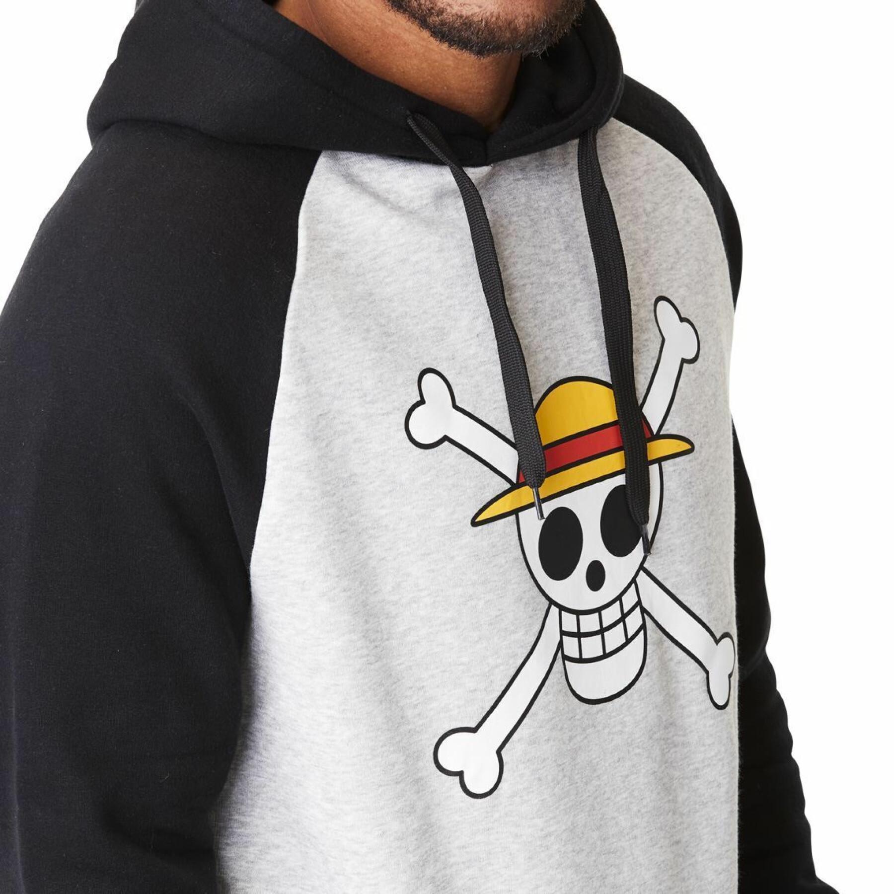 Sudadera con capucha Capslab One Piece Skull