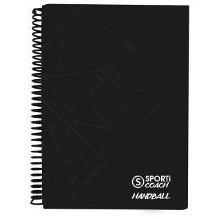 cuaderno espiral a5 para el entrenador de balonmano Sporti
