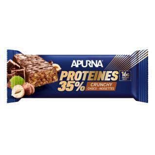 Paquete de 20 barras Apurna HP Crunchy Chocolat-Noisette