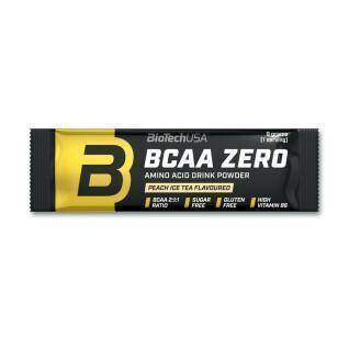 50 paquetes de aminoácidos Biotech USA bcaa zero - Fruits tropicaux - 9g