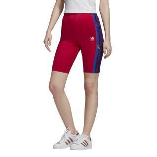 Pantalón Pantalón corto de ciclismo adidas Floral para mujer