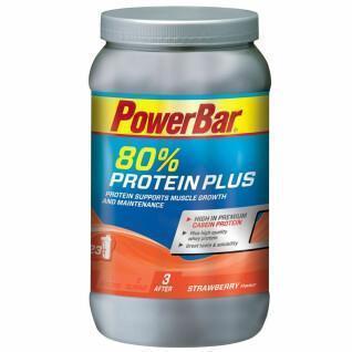 Polvo PowerBar ProteinPlus 80 % - Strawberry (500gr)