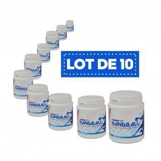 Paquete de 10 resinas blancas de alto rendimiento Sporti France - 200 ml
