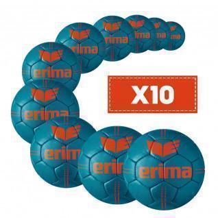 Paquete de 10 globos Erima Pure Grip Heavy