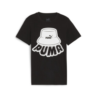Camiseta estampada infantil Puma 90's ESS+