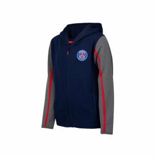 Sudadera con capucha para niños con cremallera PSG Logo Stripes 2022/23