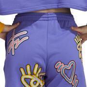 Pantalones cortos de mujer adidas Originals Love Unites Loose