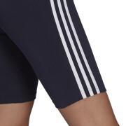 Pantalón corto de ciclismo de tres rayas mujer adidas Essentials