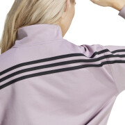 Chaqueta de chándal para mujer adidas Iconic Warpping 3-Stripes Snap