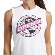 Camiseta de tirantes para mujer Reebok CrossFit Open 2021