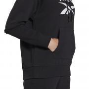 Sudadera con capucha para mujer Reebok Identity Logo French Terry