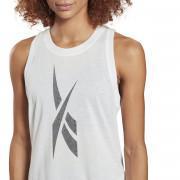 Camiseta de tirantes para mujer Reebok Workout Ready Supremium Big Logo