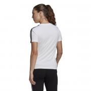 Camiseta de mujer adidas Essentials Slim 3-Bandes