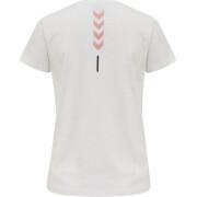 Camiseta de algodón para mujer Hummel TE Cali