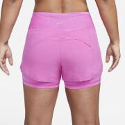 Pantalones cortos 2 en 1 para mujer Nike Swift Dri-Fit 3 "