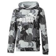 Sweatshirt sudadera con capucha para niños Puma ESS+ Street Art Aop TR