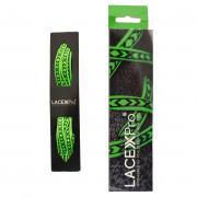 Cordones Lacex Pro Grip verde